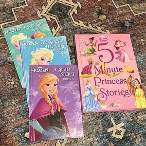 5 minute Princess Stories & Frozen book set